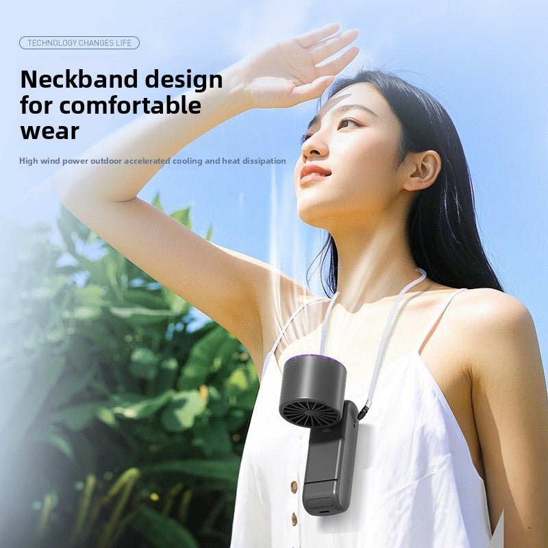 Foldable Portable Semiconductor Cooling Fan - Eleqz store