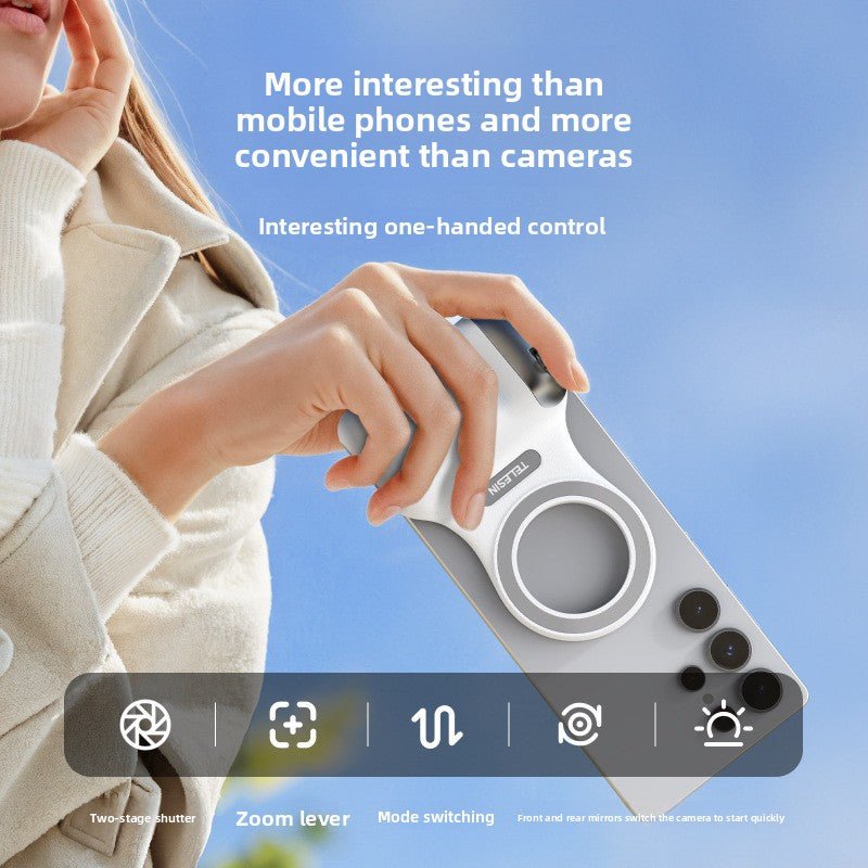 Mobile phone photography magnetic assist holder - Eleqz store