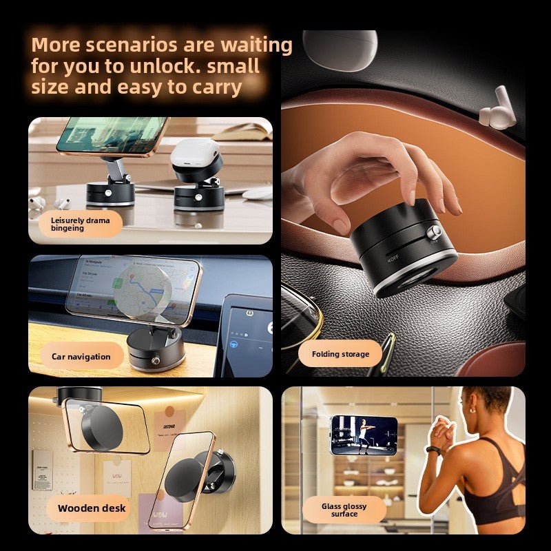 Multifunctional Vacuum Adsorption Magnetic Phone Holder - Eleqz store